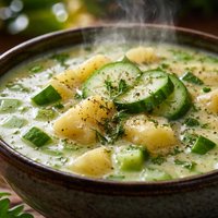 Potato and Cucumber Soup
