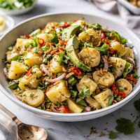 Potato and Green Banana Salad