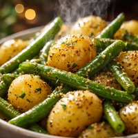 Potato and Green Beans Dijon