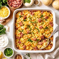 Potato and Ham Casserole