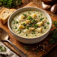 Potato and Herb Bisque