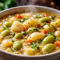 Potato and Lima Soup