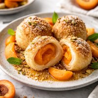 Potato Apricot Dumplings