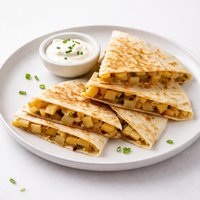Potato Cheddar Quesadilla