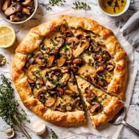 Potato Galette with Wild Mushrooms