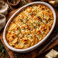 Potato Goat Cheese Gratin