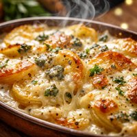 Potato Gorgonzola Gratin