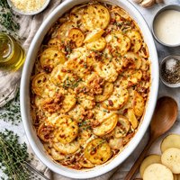 Potato Onion Gratin