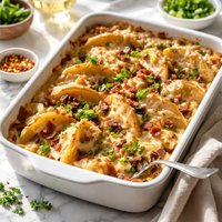 Potato Potsticker Casserole Sp5
