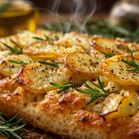 Potato Rosemary Focaccia Focaccia Con Patate E Rosmarino