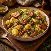 Potato Salad with Andouille
