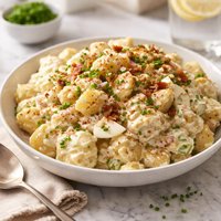 Potato Salad with Cooked Dressing