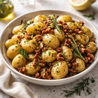 Potato Salad with Pancetta Rosemary and Lemon