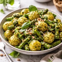 Potato Salad with Pesto and Asparagus