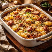 Potato Sauerkraut Bake