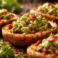 Potato Skins with Guacamole