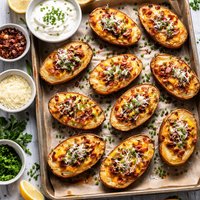 Potato Skins with Parmesan