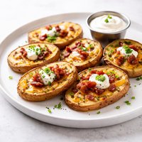 Potato Slices Made Like Potato Skins