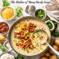 Potato Soup the Mother of Many Hardy Soups