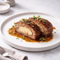 Potato Stuffed Meatloaf