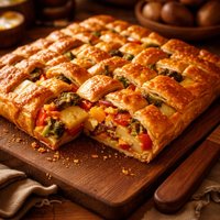 Potato Vegetable Quilt