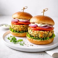 Potato Veggie Burgers
