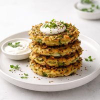Potato Zucchini Fritters