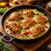 Poulet Au Lait De Coco Chicken with Coconut Milk