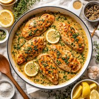 Poulet Dijon Dijon Chicken