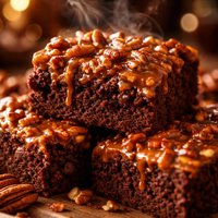 Praline Brownies