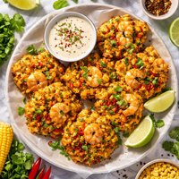 Prawn and Corn Fritters
