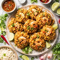 Prawn and Rice Fritters