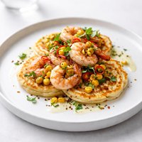 Prawn and Sweetcorn Pancakes