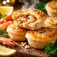 Prawn Party Pies