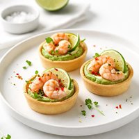 Prawn Shrimp and Lime Tartlets