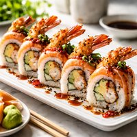 Prawn Sushi Roll