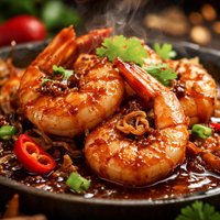 Prawns Shrimp in Tamarind Sauce