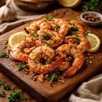 Prawns with Garlic