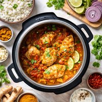 Pressure Cooker Chicken Curry