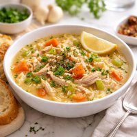 Pressure Cooker Homemade Chicken and Rice Soup