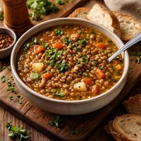 Pressure Cooker Lentil Soup