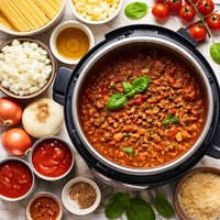 Pressure Cooker Spaghetti Sauce