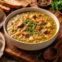 Pressure Cooker Split Pea Soup