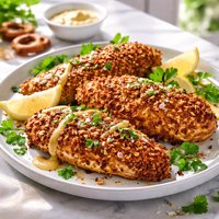 Pretzel Crusted Chicken