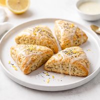 Processor Poppy Seed Lemon Scones