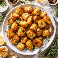 Proper Roast Potatoes English Style