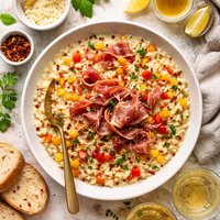 Prosciutto and Pepper Risotto