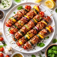 Prosciutto Chicken Kabobs