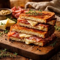 Prosciutto Fontino Grilled Sandwiches