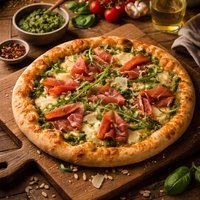 Prosciutto Pesto Pizza